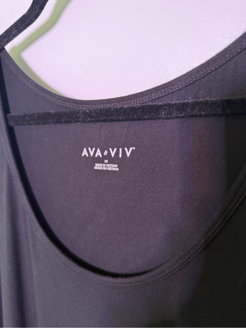 Ava & Viv Black Sleeveless Maxi Dress - Picture 3 of 6
